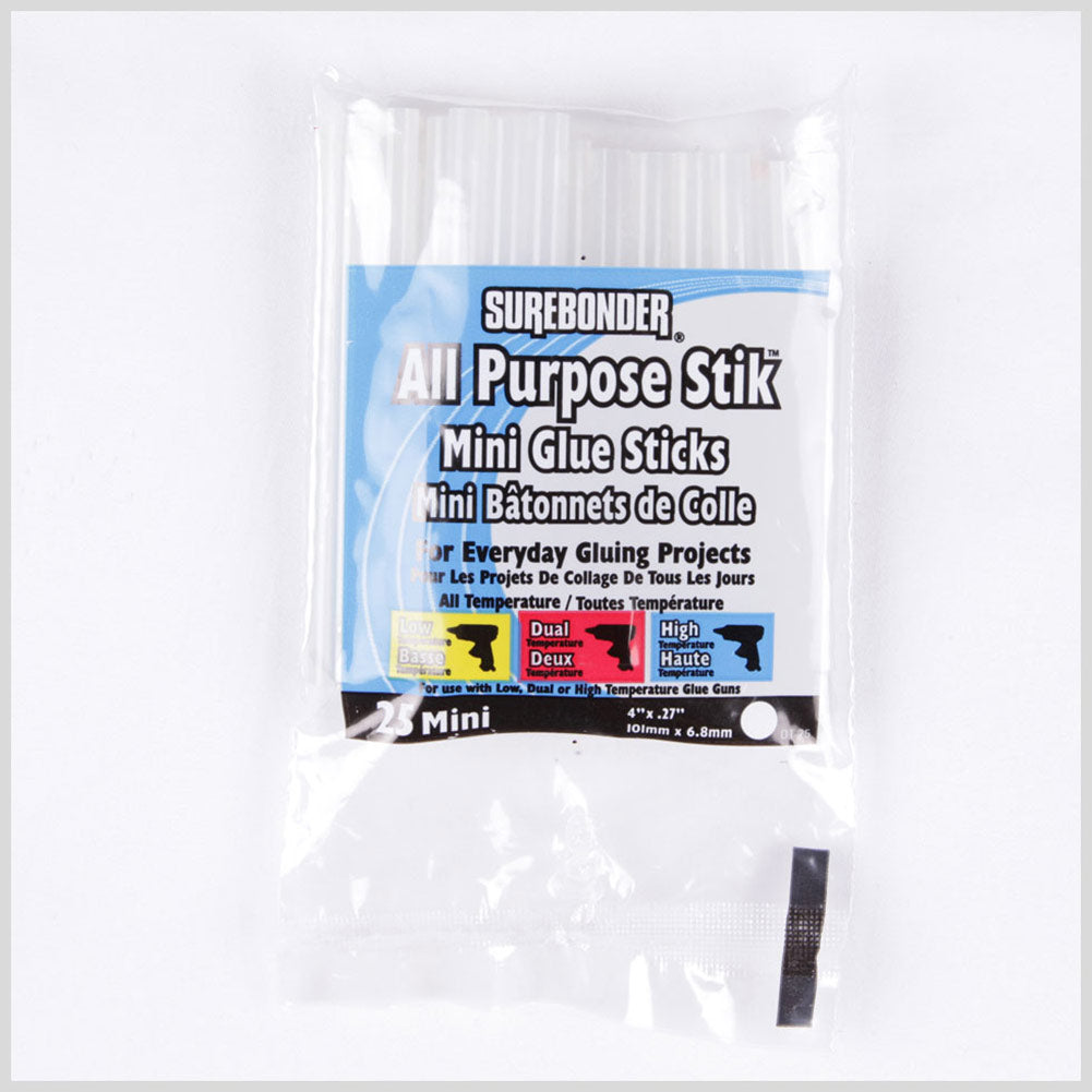 Surebonder All Purpose Mini Glue Sticks - 25ct Surebonder All Purpose Mini Glue Sticks - 25ct