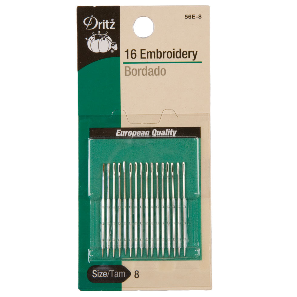 Dritz Embroidery Hand Needles Size 7 - 16ct Dritz Embroidery Hand Needles Size 7 - 16ct