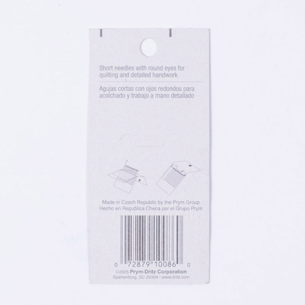Dritz Quilting Betweens Needles - 20 Ct Detail Dritz Quilting Betweens Needles - 20 Ct Detail