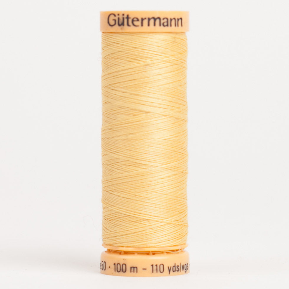 Gutermann Cotton Thread 100m - 1600 Yellow Gutermann Cotton Thread 100m - 1600 Yellow