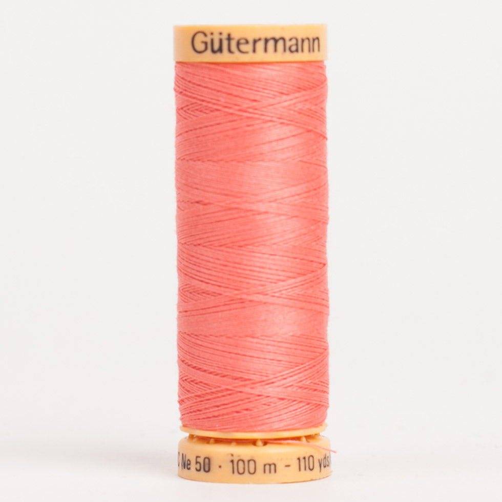 Gutermann Cotton Thread 100m - 4950 Light Coral Gutermann Cotton Thread 100m - 4950 Light Coral