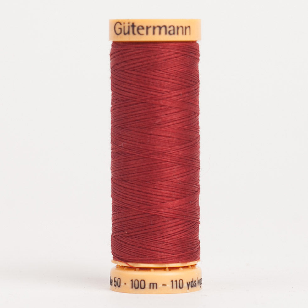 Gutermann Cotton Thread 100m - 4820 Dark Brick Gutermann Cotton Thread 100m - 4820 Dark Brick