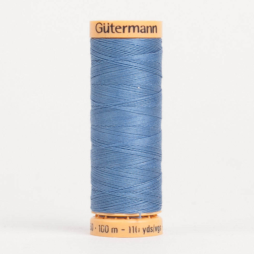 Gutermann Cotton Thread 100m - 7315 Serene Blue Gutermann Cotton Thread 100m - 7315 Serene Blue
