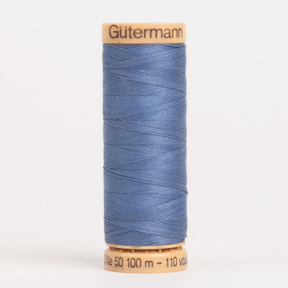 Gutermann Cotton Thread 100m - 7330 Dark Sky Blue Gutermann Cotton Thread 100m - 7330 Dark Sky Blue