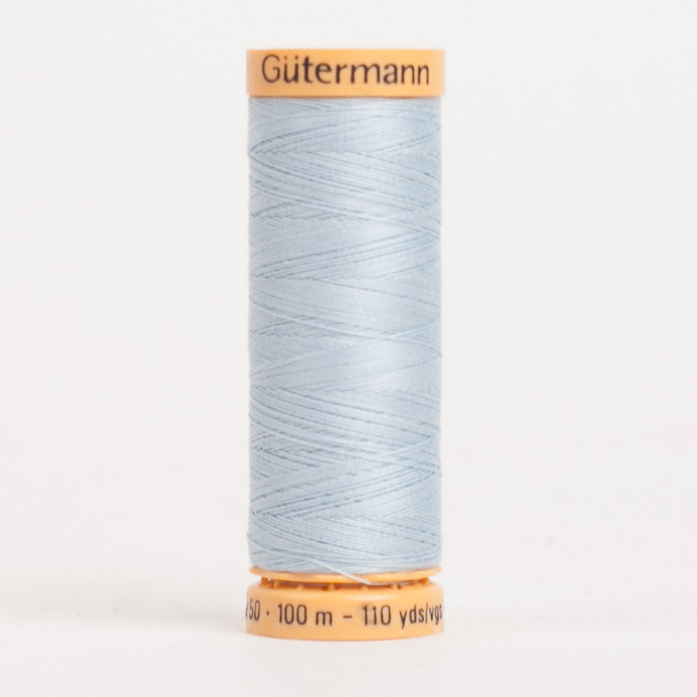 Gutermann Cotton Thread 100m - 7521 Light Dawn Blue Gutermann Cotton Thread 100m - 7521 Light Dawn Blue
