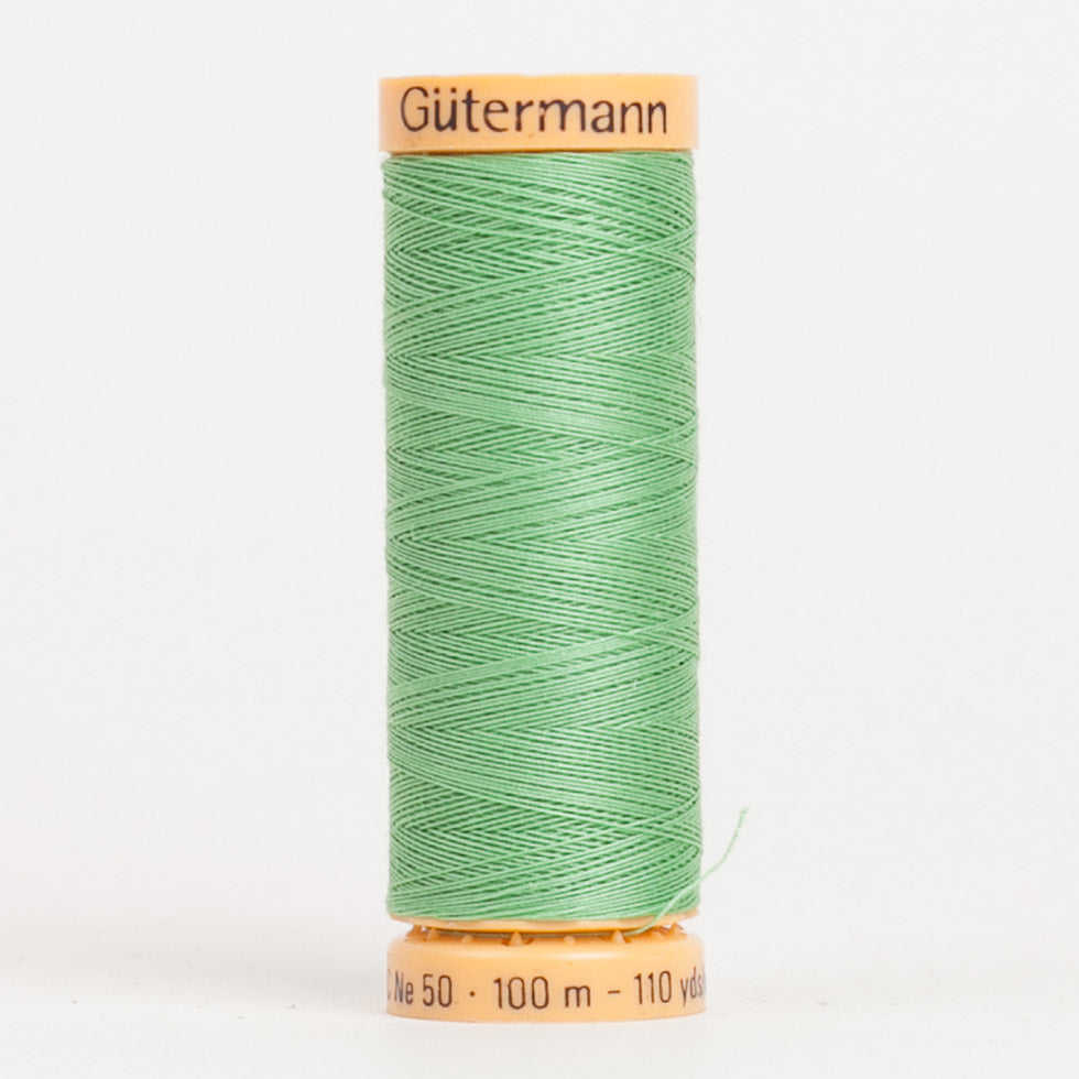 Gutermann Cotton Thread 100m - 7880 Pastel Green Gutermann Cotton Thread 100m - 7880 Pastel Green