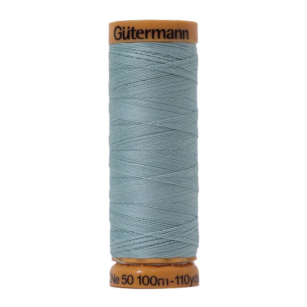 Gutermann Natural Cotton Thread 100m - 7730 Jade Gutermann Natural Cotton Thread 100m - 7730 Jade
