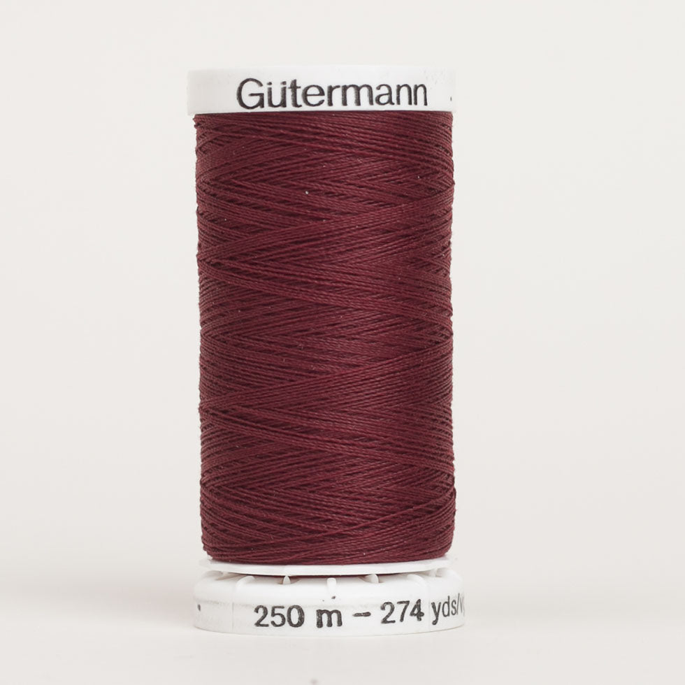 Gutermann Sew All Thread 250m - 450 Burgundy Gutermann Sew All Thread 250m - 450 Burgundy