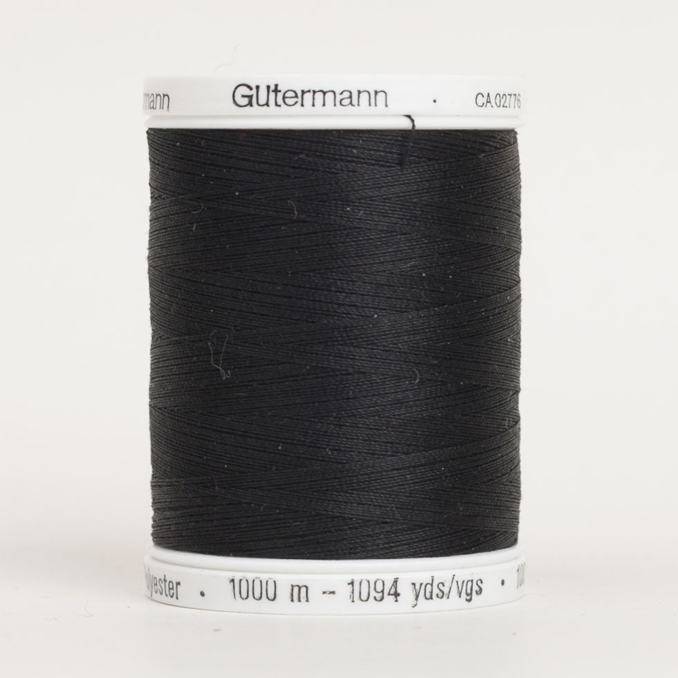 Gutermann Sew All Thread 1000m - 10 Black Detail Gutermann Sew All Thread 1000m - 10 Black Detail