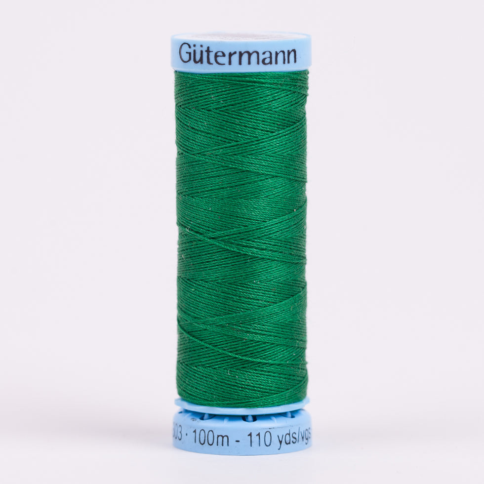 Gutermann Silk Thread 100m - 237 Kelly Green Gutermann Silk Thread 100m - 237 Kelly Green