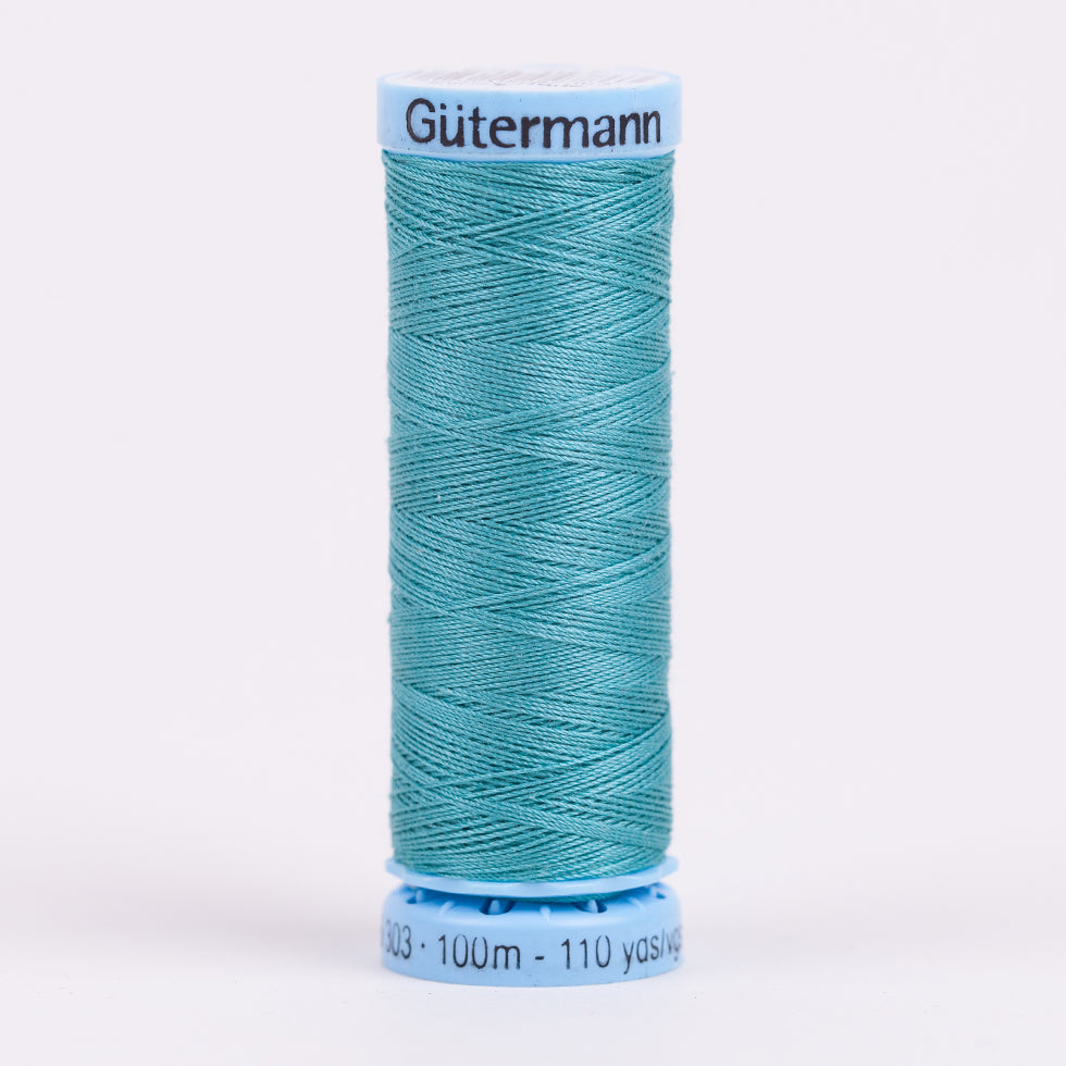 Gutermann Silk Thread 100m - 107 Antique Teal Gutermann Silk Thread 100m - 107 Antique Teal
