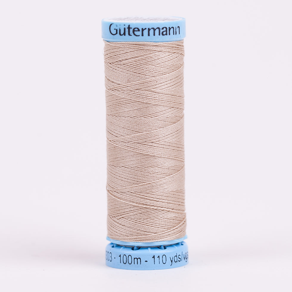 Gutermann Silk Thread 100m - 722 Sand Gutermann Silk Thread 100m - 722 Sand