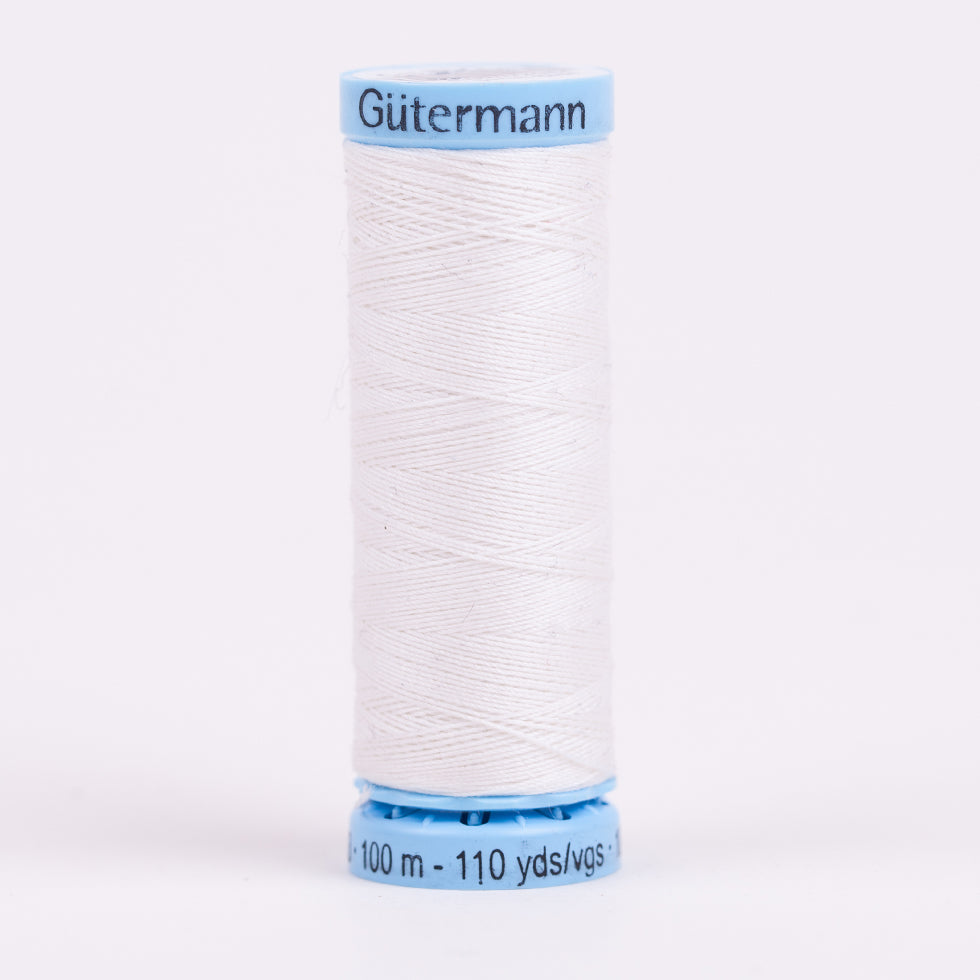 Gutermann Silk Thread 100m - 800 White Gutermann Silk Thread 100m - 800 White