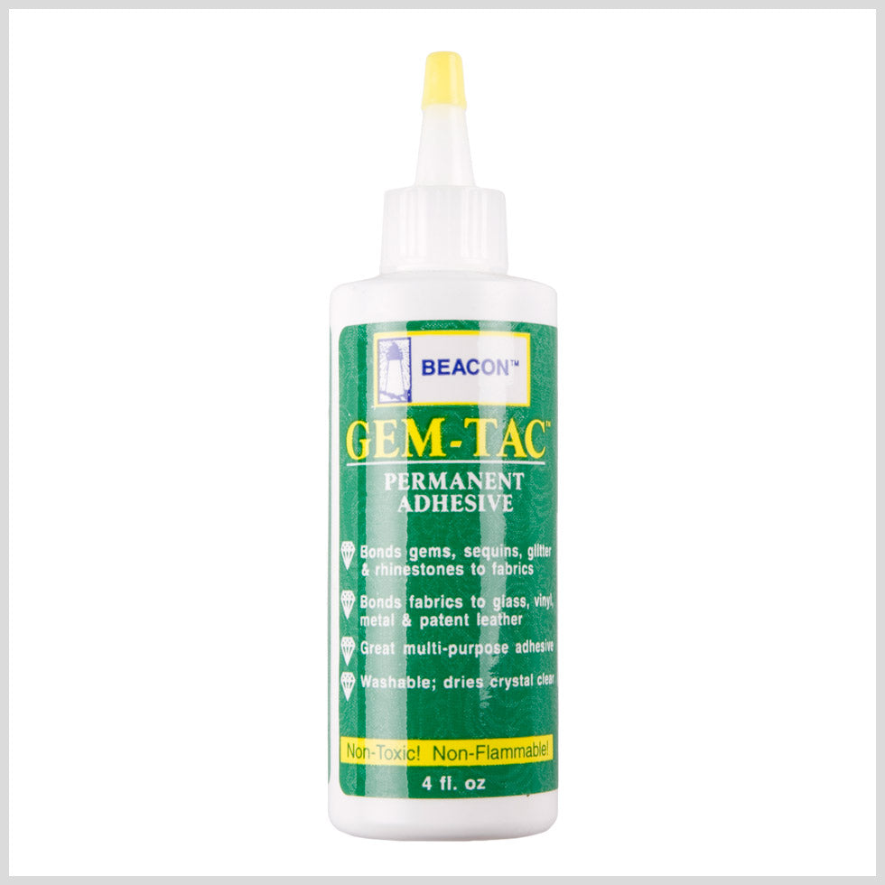 Gem-Tac Permanent Adhesive - 4 Fl. Oz. Gem-Tac Permanent Adhesive - 4 Fl. Oz.