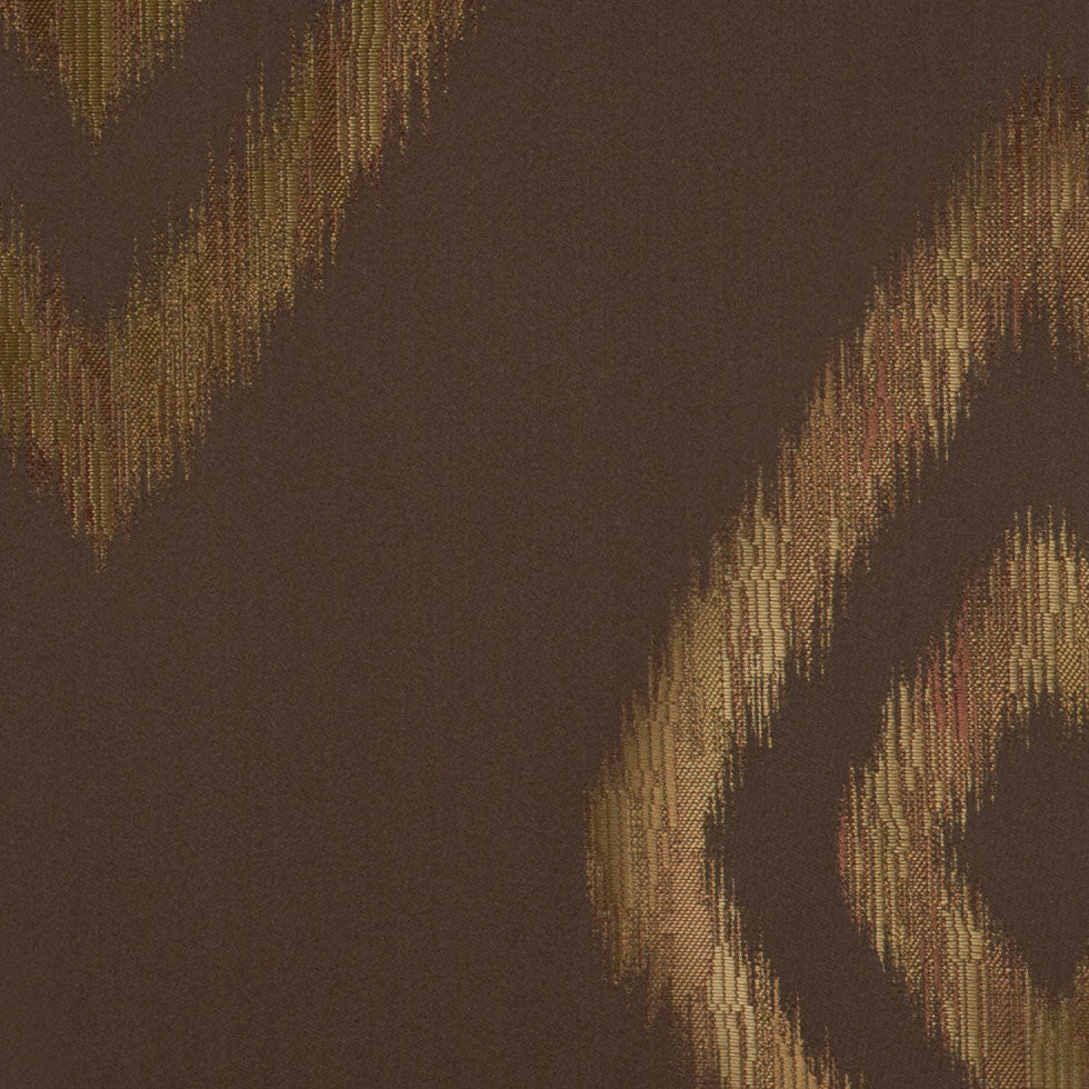 Brown Geometric Poly - Detail Brown Geometric Poly - Detail