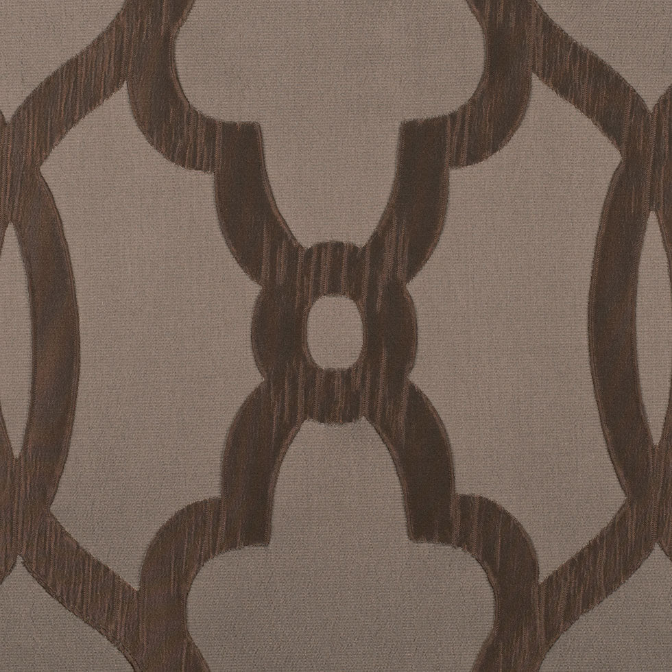 Taupe Geometric Brocade Taupe Geometric Brocade