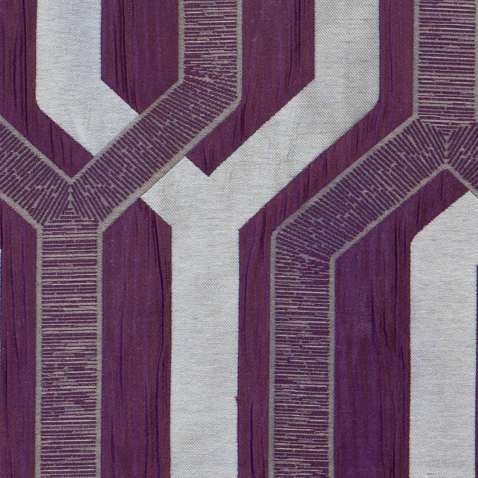 Plum Geometric Poly Detail Plum Geometric Poly Detail