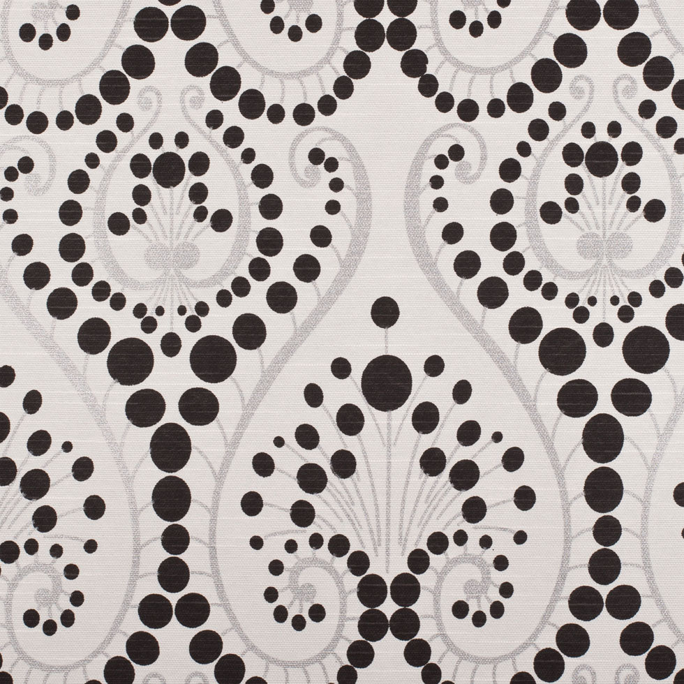 Black Swirls Cotton Blend Black Swirls Cotton Blend