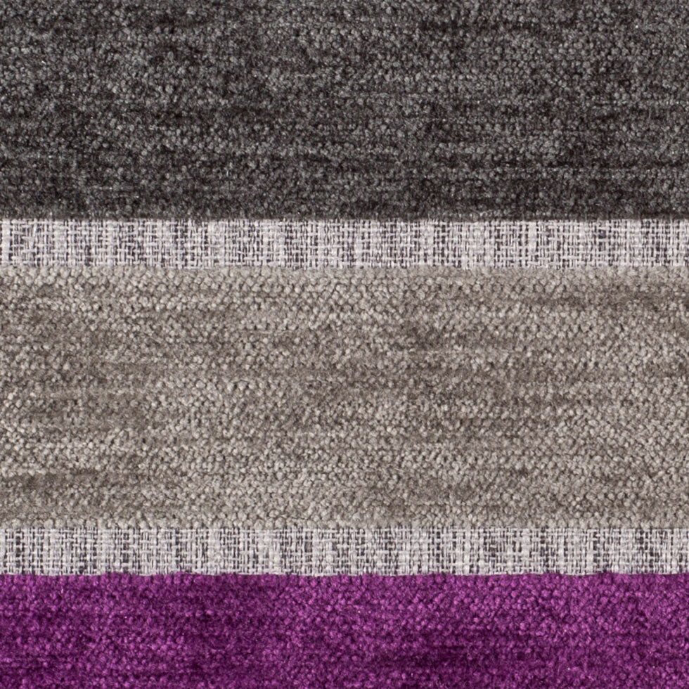 Gray Stripes Chenille - Detail Gray Stripes Chenille - Detail