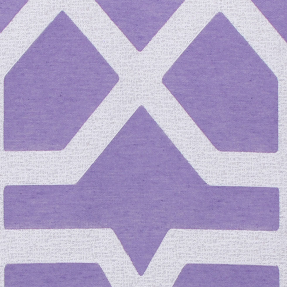 Purple Geometric Poly - Detail Purple Geometric Poly - Detail