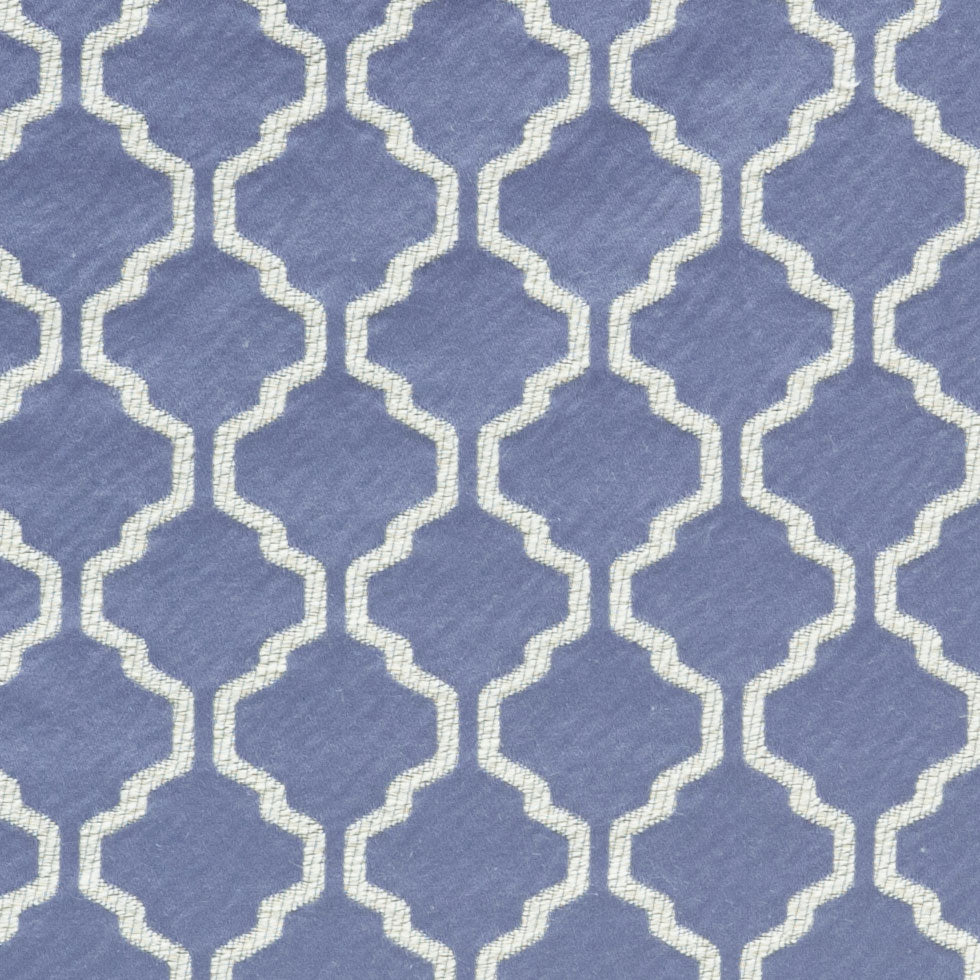 Sky Geometric Trellis Polyester - Detail Sky Geometric Trellis Polyester - Detail