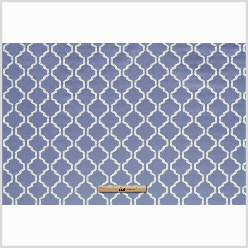 Sky Geometric Trellis Polyester - Full Sky Geometric Trellis Polyester - Full
