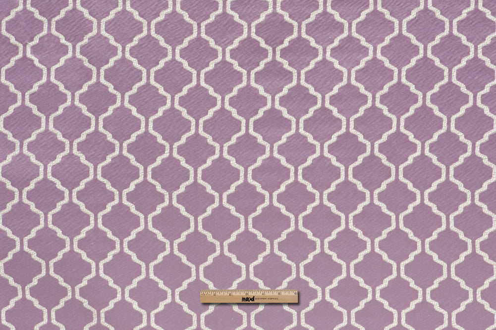 Heather Geometric Trellis Polyester - Full Heather Geometric Trellis Polyester - Full