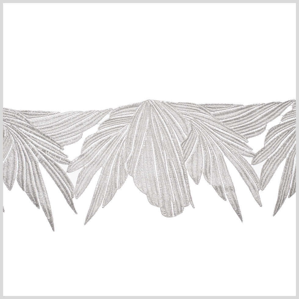 5 Metallic Silver Lace Trim 5 Metallic Silver Lace Trim