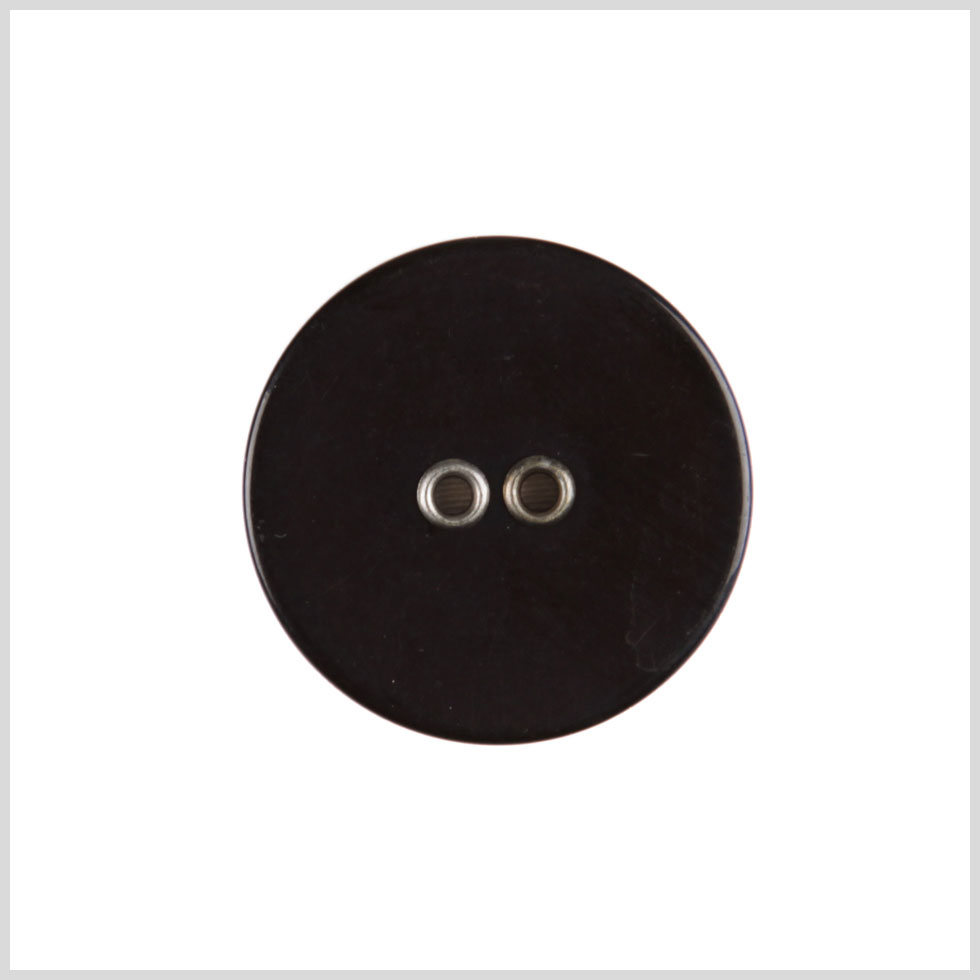 Black Plastic Plastic Button - 36L/23mm Black Plastic Plastic Button - 36L/23mm