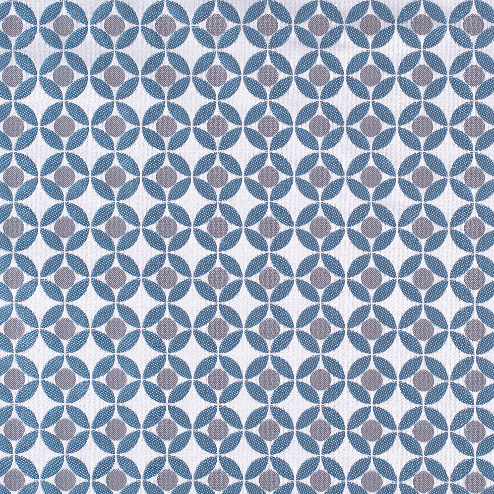 Petrol Geometric Poly-Cotton Brocade Petrol Geometric Poly-Cotton Brocade