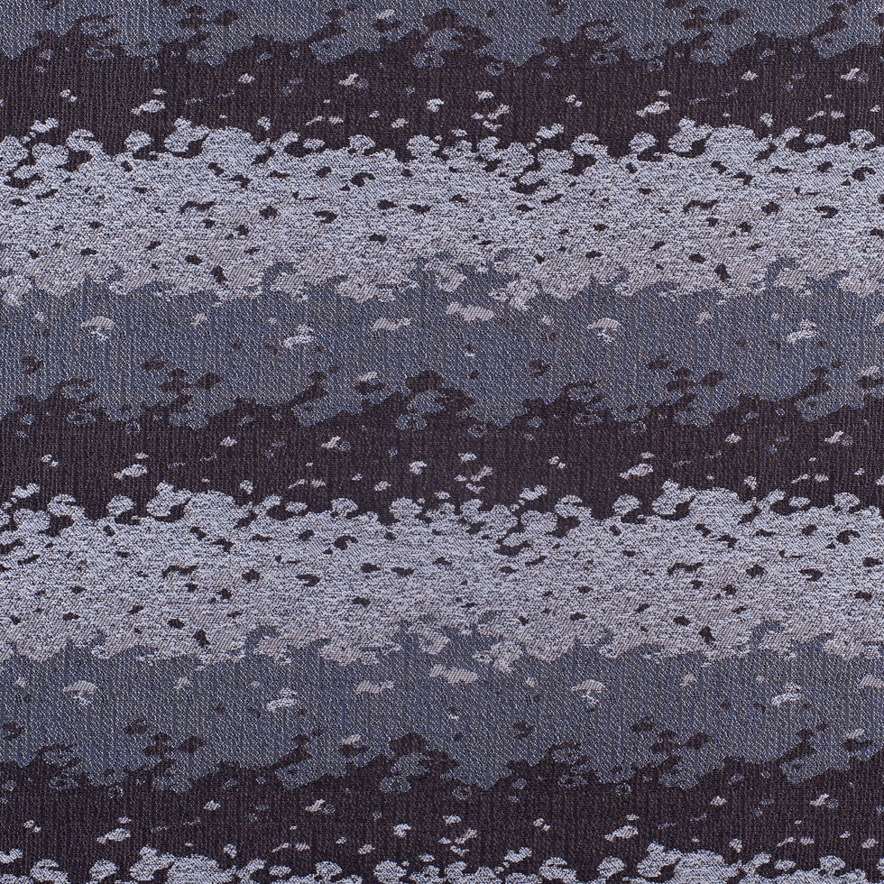 Organic Ripples Brown and Gray Poly Brocade Organic Ripples Brown and Gray Poly Brocade