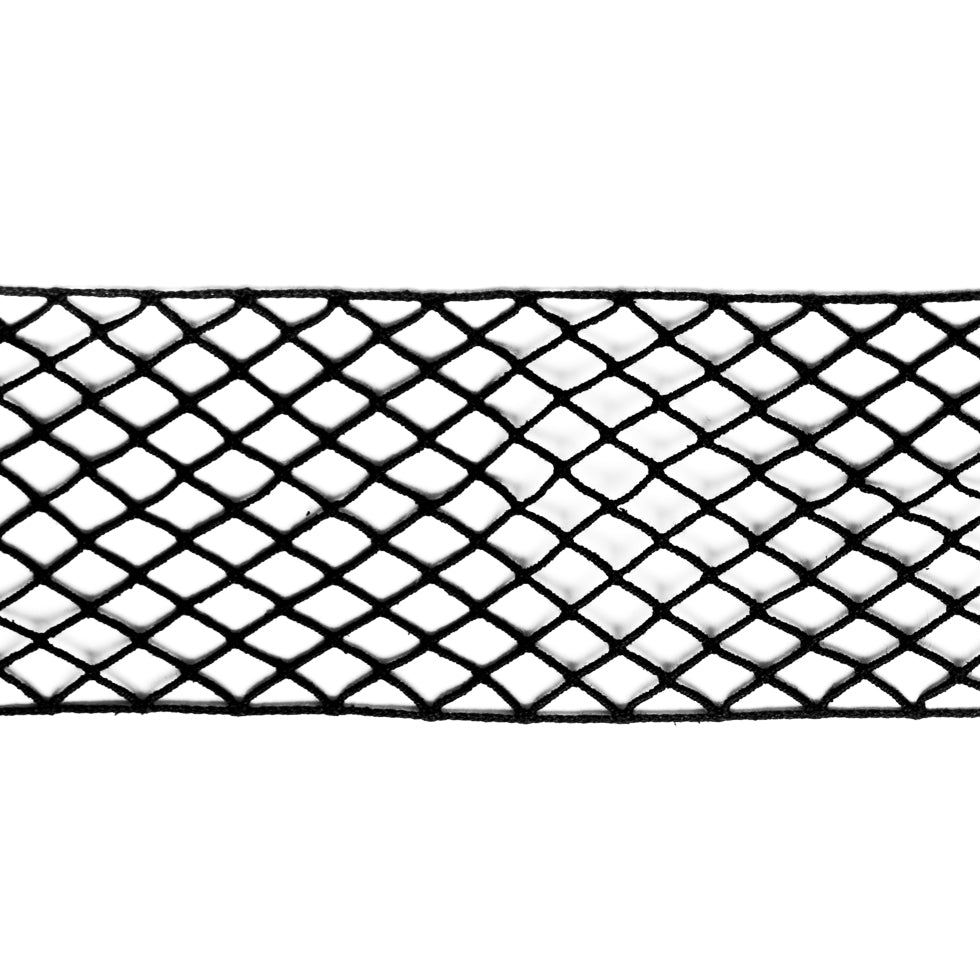 European Black Cotton Netting Lace Trim - 3 European Black Cotton Netting Lace Trim - 3