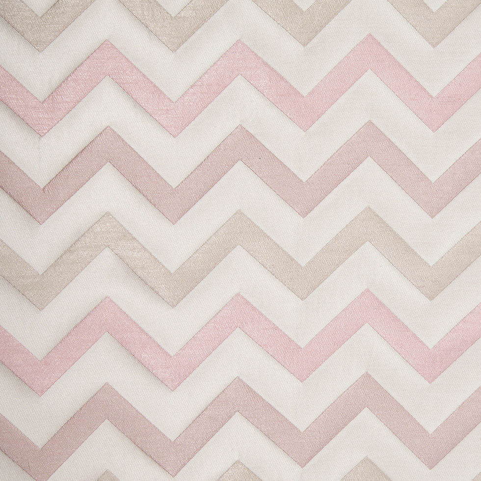 Beige/Pink Bold Chevron Jacquard Beige/Pink Bold Chevron Jacquard