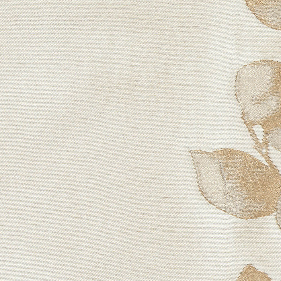 Beige Columns of Leaves Brocade - Detail Beige Columns of Leaves Brocade - Detail