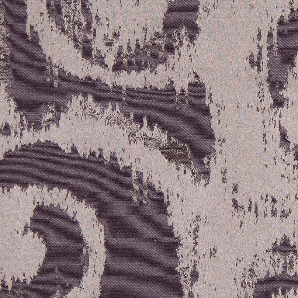 Plum Bold Swirls Jacquard - Detail Plum Bold Swirls Jacquard - Detail