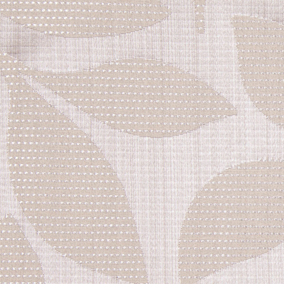 Beige Satiny Woven Leaves Jacquard - Detail Beige Satiny Woven Leaves Jacquard - Detail