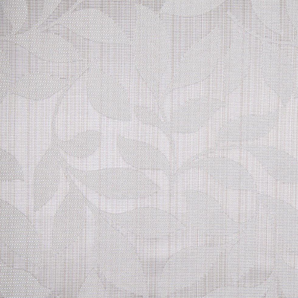 Silver Satiny Woven Leaves Jacquard Silver Satiny Woven Leaves Jacquard
