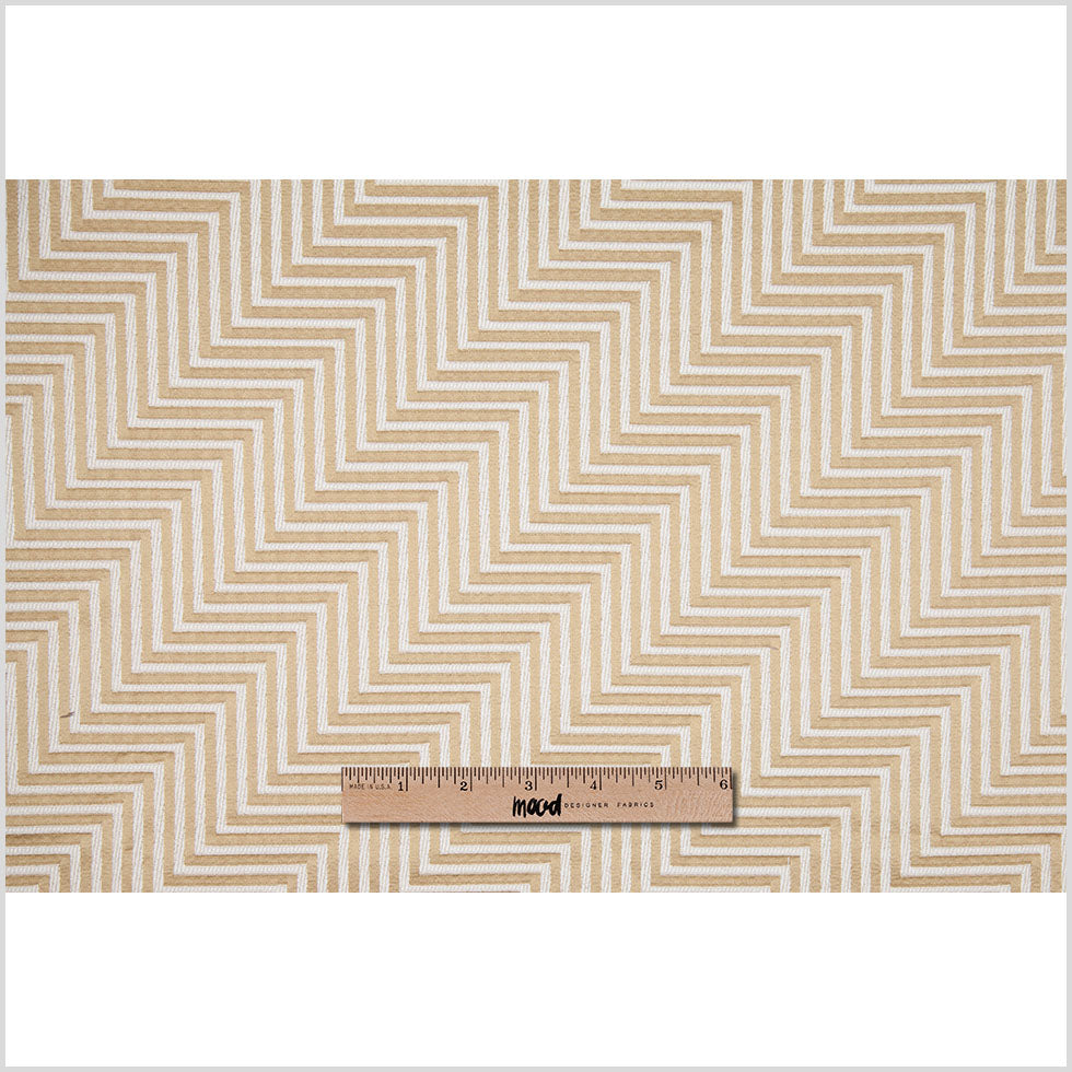 Gold Diagonal Herringbone Jacquard - Full Gold Diagonal Herringbone Jacquard - Full