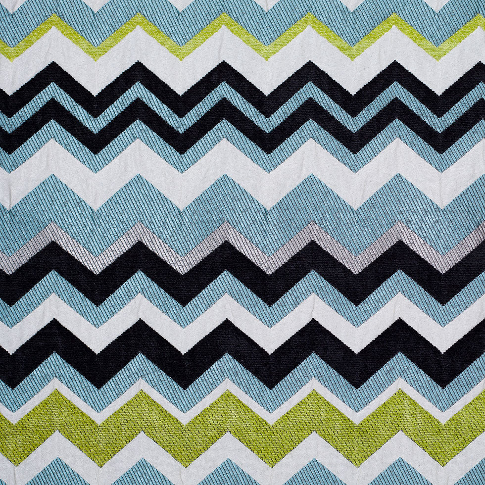 Spearmint Bold Colors Chevron Chenille Spearmint Bold Colors Chevron Chenille