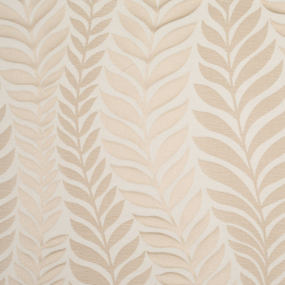 Beige and Light Beige Leafy Satin Jaquard Beige and Light Beige Leafy Satin Jaquard