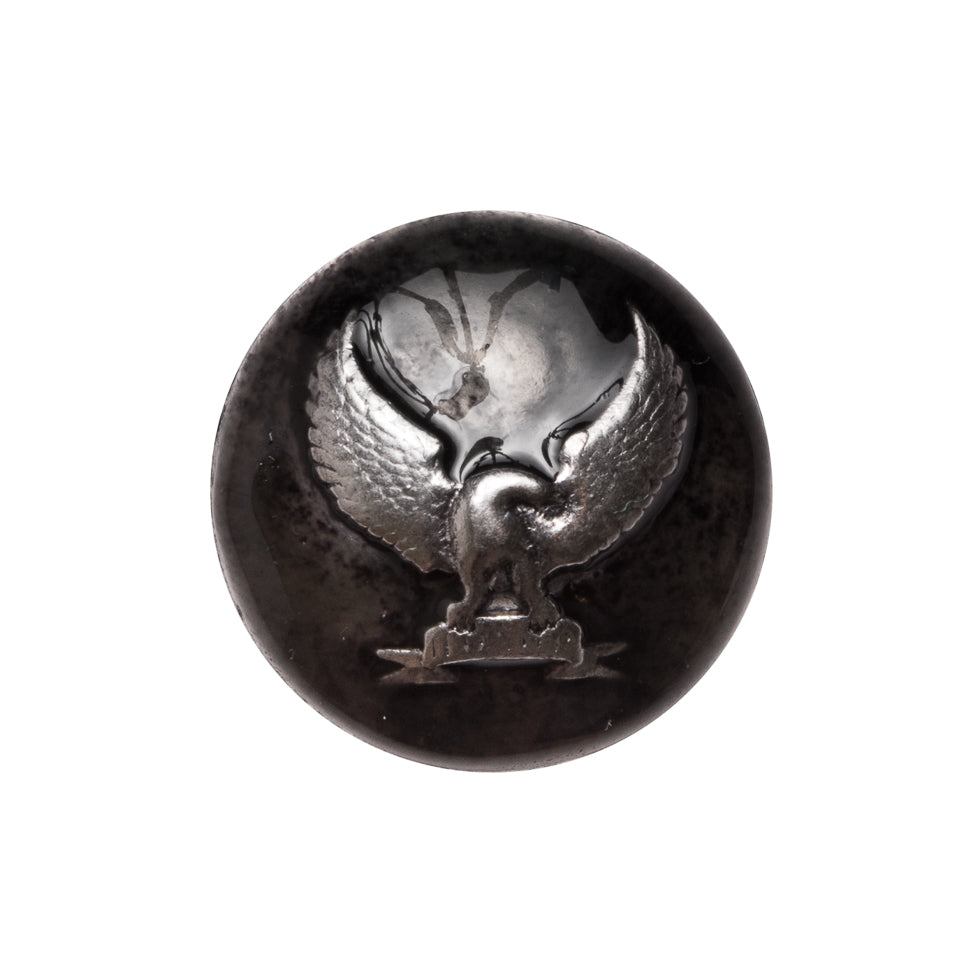 Italian Silver Metal Shank Back Button - 32L/20mm Italian Silver Metal Shank Back Button - 32L/20mm