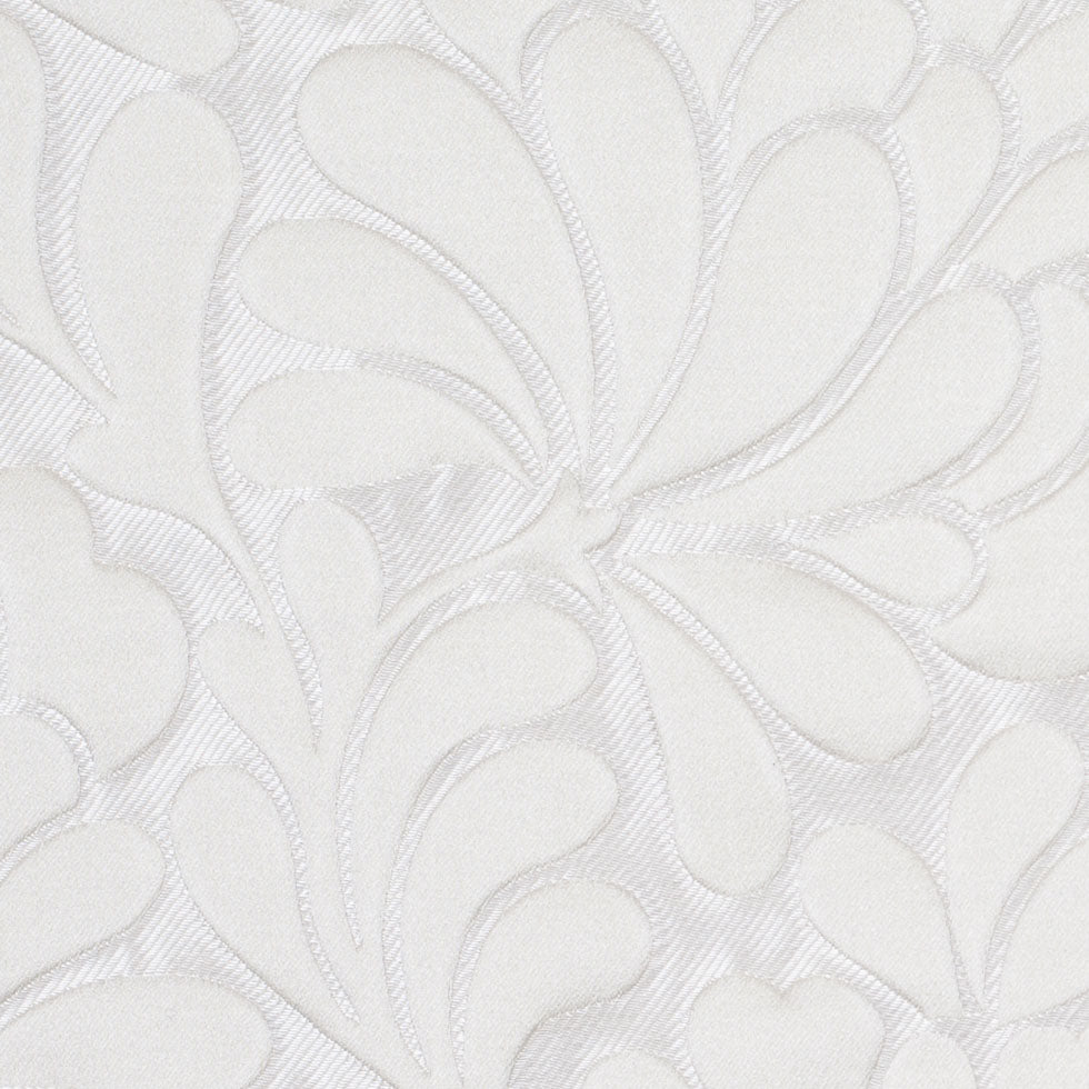 Ivory Floral Home Decor Satin Brocade Detail Ivory Floral Home Decor Satin Brocade Detail