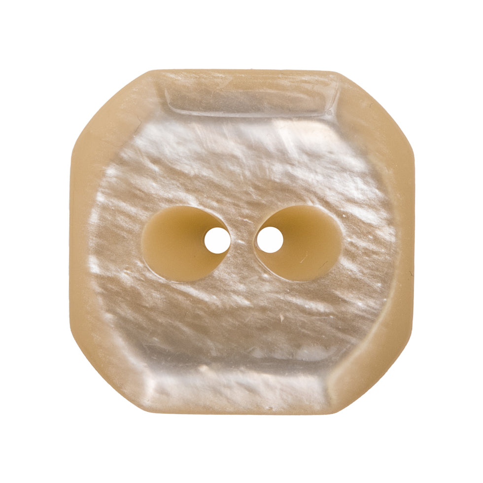 Italian Ivory Plastic Button - 44L/28mm Italian Ivory Plastic Button - 44L/28mm