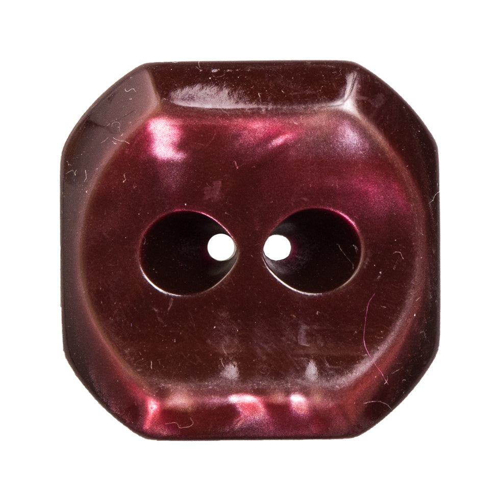Italian Purple Plastic Button - 54L/34mm Italian Purple Plastic Button - 54L/34mm
