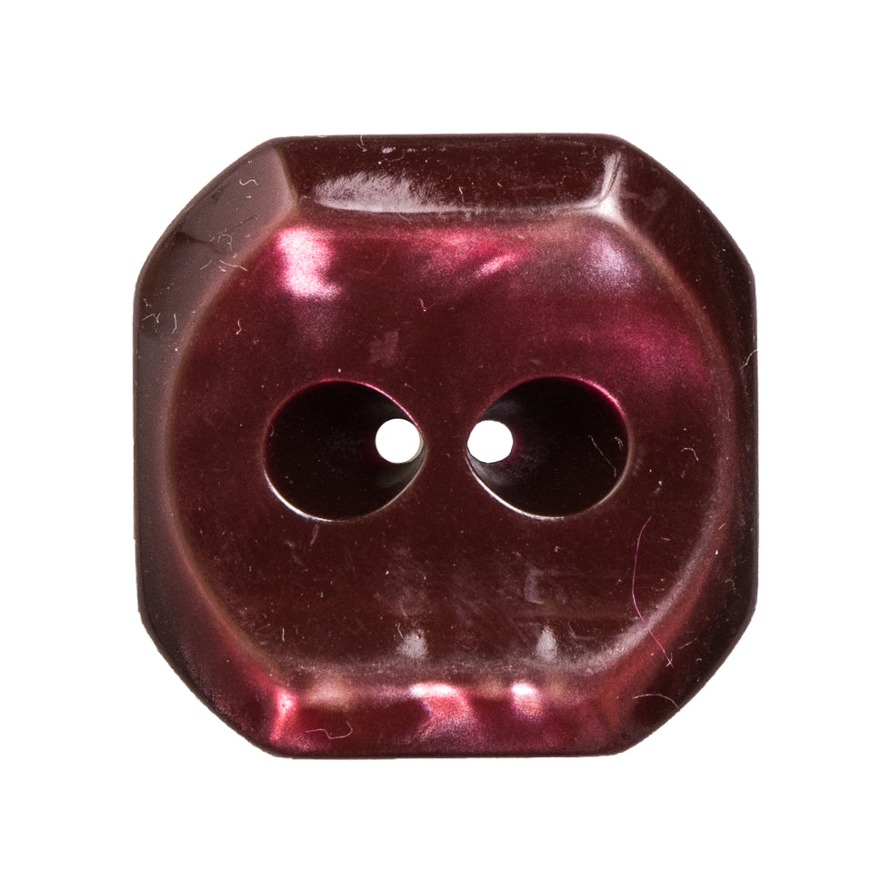 Italian Purple Plastic Button - 44L/28mm Italian Purple Plastic Button - 44L/28mm