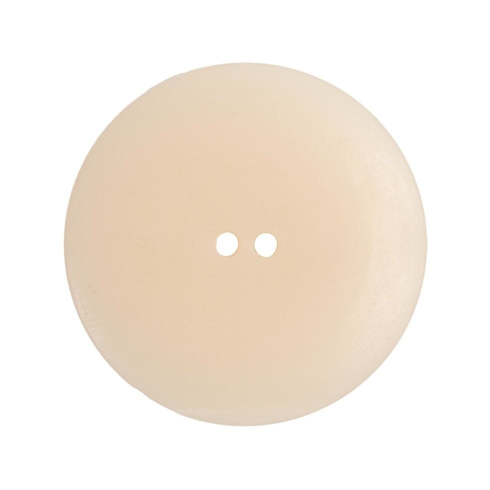 Italian Ivory Plastic Button - 44L/28mm - Detail Italian Ivory Plastic Button - 44L/28mm - Detail