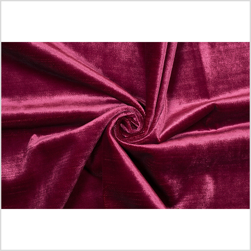 Magenta Polyester Velvet Full Magenta Polyester Velvet Full