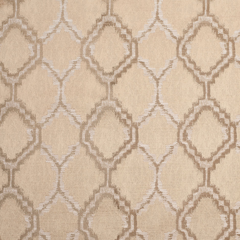 Indian Beige/Ivory Geometric Poly/Cotton Woven Indian Beige/Ivory Geometric Poly/Cotton Woven