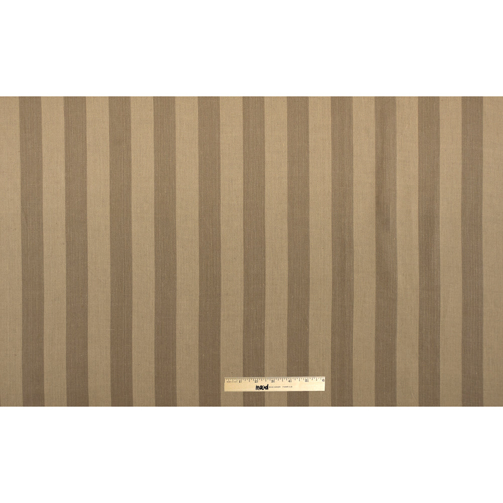 Ralph Lauren Teak Striped Chevron Linen Blend - Full Ralph Lauren Teak Striped Chevron Linen Blend - Full