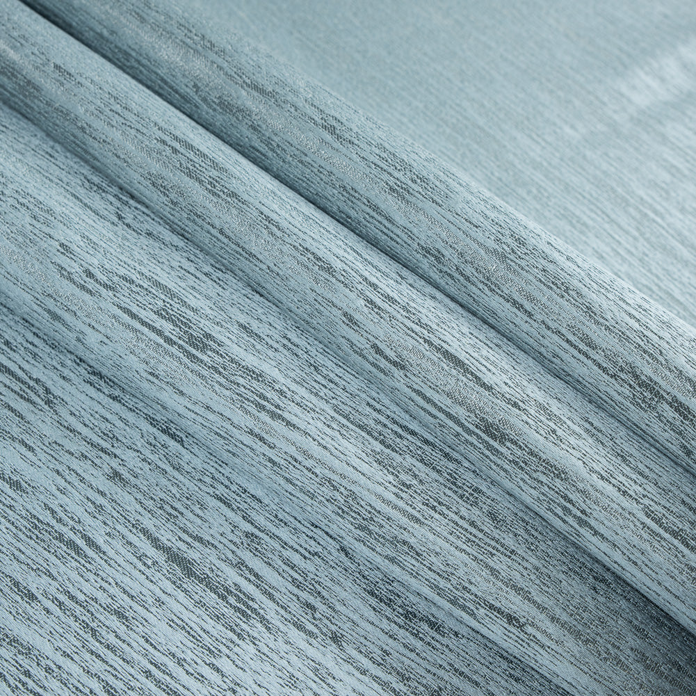 Sky Blue Striated Woven Brocade - Folded Sky Blue Striated Woven Brocade - Folded